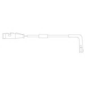 OJD (QUICK BRAKE) WS0252A Контрольний контакт, контроль шару гальмівних колодок