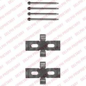OJD (QUICK BRAKE) 1248 Комплектуючі, колодки дискового гальма