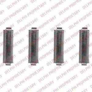 OJD (QUICK BRAKE) 1771 Комплектуючі, колодки дискового гальма