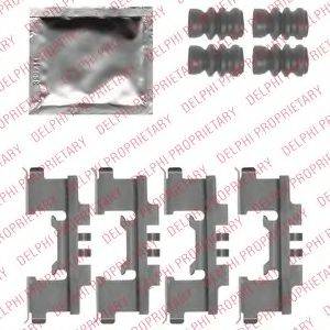 OJD (QUICK BRAKE) 1812 Комплектуючі, колодки дискового гальма