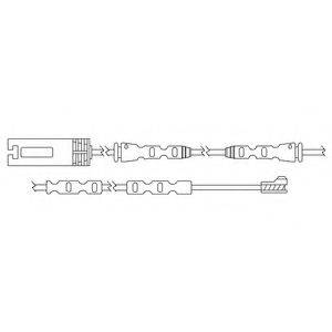 OJD (QUICK BRAKE) WS0291A Контрольний контакт, контроль шару гальмівних колодок