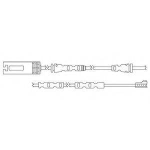 OJD (QUICK BRAKE) WS0293A Контрольний контакт, контроль шару гальмівних колодок
