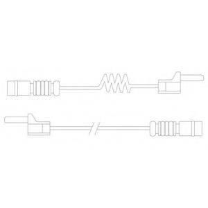OJD (QUICK BRAKE) WS0169A Контрольний контакт, контроль шару гальмівних колодок