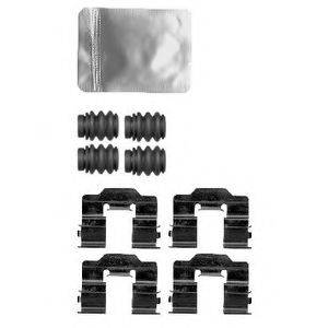OJD (QUICK BRAKE) 109-1868 Комплектуючі, колодки дискового гальма