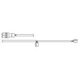 OJD (QUICK BRAKE) WS 0334 A Сигналізатор, знос гальмівних колодок