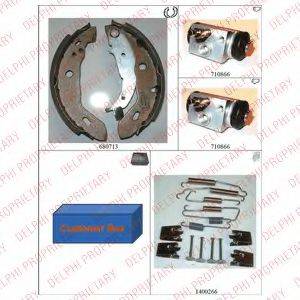 BREMBO H50003 Комплект гальмівних колодок