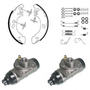 ROULUNDS BRAKING 685503 Комплект гальмівних колодок