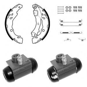 ROULUNDS BRAKING 685710 Комплект гальмівних колодок