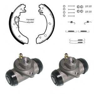 ROULUNDS BRAKING 682437 Комплект гальмівних колодок