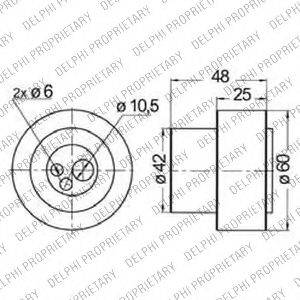 INA KD458.19 Комплект ременя ГРМ