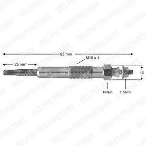 NGK 1436 Свічка розжарювання
