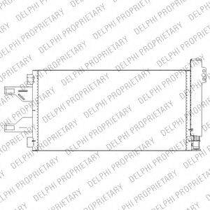 FIAT 1343785080 Конденсатор, кондиціонер
