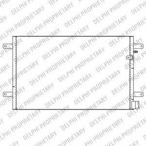 FIAT 1344098080 Конденсатор, кондиціонер
