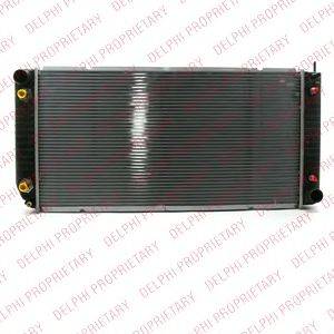 DELPHI RA1016 Радіатор, охолодження двигуна