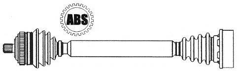 SPIDAN 22643 Приводний вал