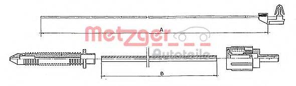 PEX 13.0433 Тросик газу