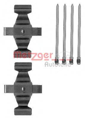METZGER Z 1829 Комплектуючі, колодки дискового гальма