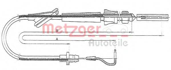 PEX 13.0102 Тросик газу