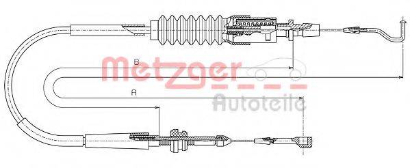 PEX 13.0093 Тросик газу