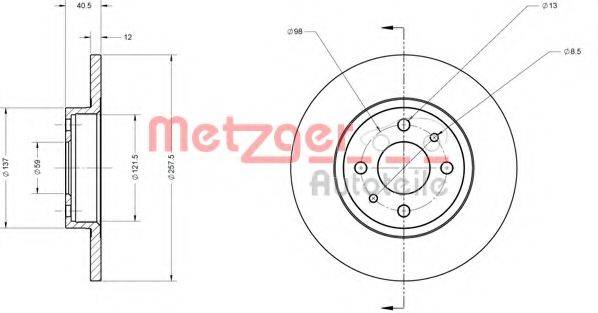 METZGER 6110124