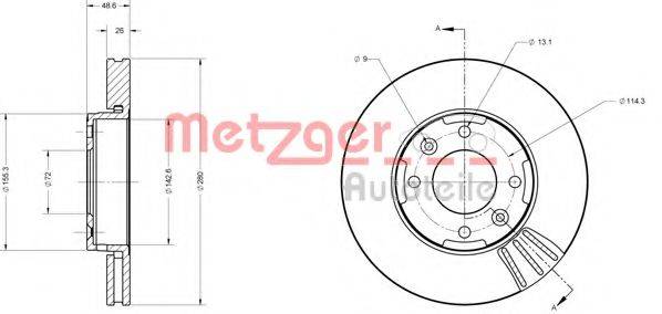 METZGER 6110636