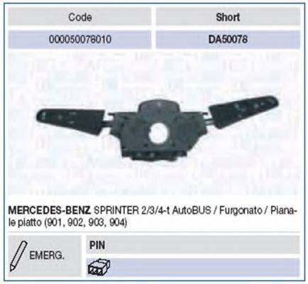 MERCEDES-BENZ A 0005407445 Вимикач на колонці кермового керування