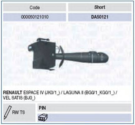 MAGNETI MARELLI 50121 Вимикач на колонці кермового керування