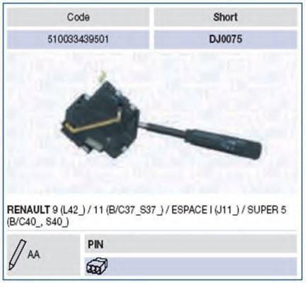 MAGNETI MARELLI 510033439501