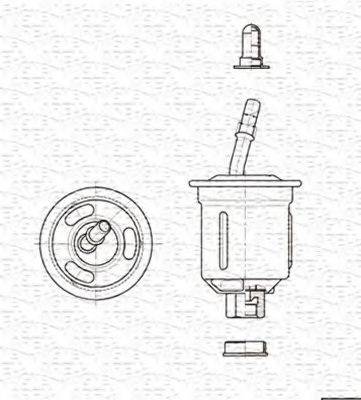 MAGNETI MARELLI FI60 Паливний фільтр