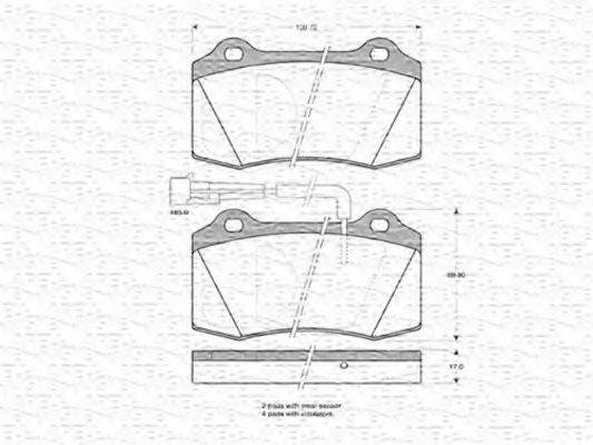 MAGNETI MARELLI 21382 Термостат, охолоджуюча рідина