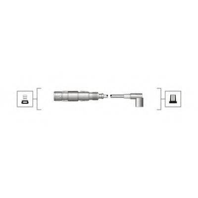 MAGNETI MARELLI MSQ0111 Комплект дротів запалювання