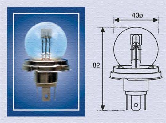 MAGNETI MARELLI R2 12 Лампа розжарювання, фара далекого світла; Лампа розжарювання, основна фара; Лампа розжарювання