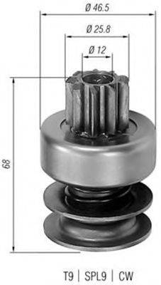 BENDIX 325228 Провідна шестерня стартер