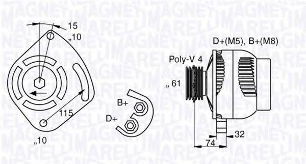 MAGNETI MARELLI 063321863010