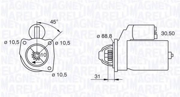 LUCAS ELECTRICAL 27520 Стартер