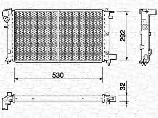 KALE OTO RADYATOR 228 Радіатор, охолодження двигуна