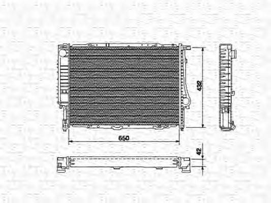 AKS DASIS 51510 Радіатор, охолодження двигуна