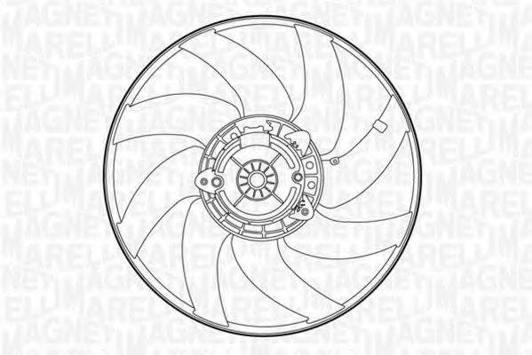 RENAULT 6006004703 Вентилятор, охолодження двигуна