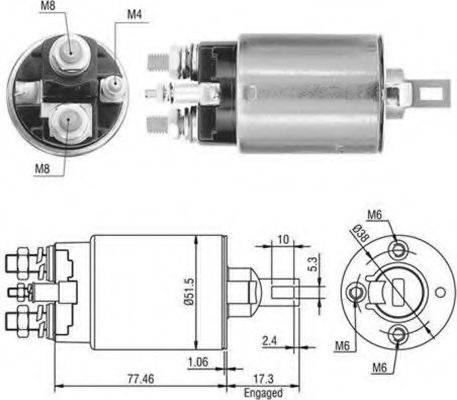 MITSUBISHI M3T10881 Стартер