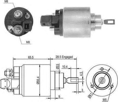 BOSCH 9000081010 Стартер