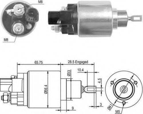 BOSCH F000AL0106 Стартер